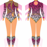 Custom Majorette Leotard