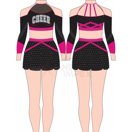 Custom Cheerleading Uniform (ANS-CL-013) - Anstar Impex