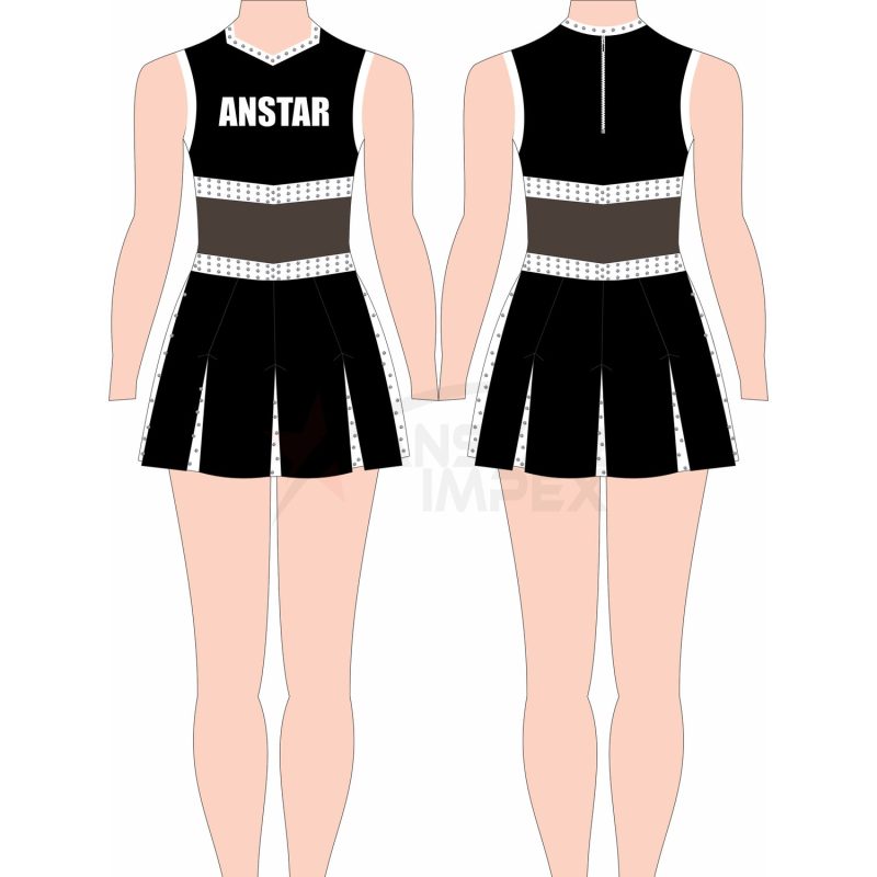 Custom Cheerleading Uniform (ANS-CL-009) - Anstar Impex