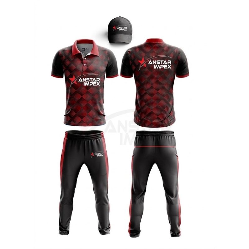 Custom Cricket Uniform (ANS-CR-001) - Anstar Impex