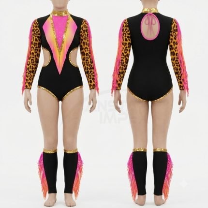 Custom Dance Leotard (ANS-LT-004) - Anstar Impex