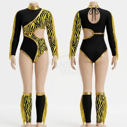 Custom Dance Leotard (ANS-LT-007) - Anstar Impex