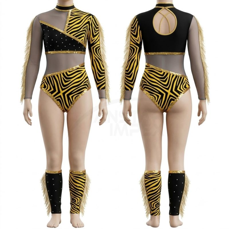 Custom Dance Leotard (ANS-LT-009) - Anstar Impex