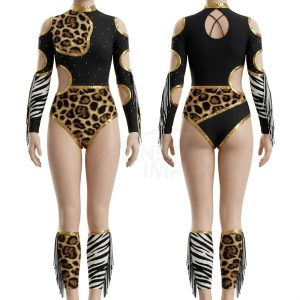 Custom Dance Leotard (ANS-LT-014) - Anstar Impex