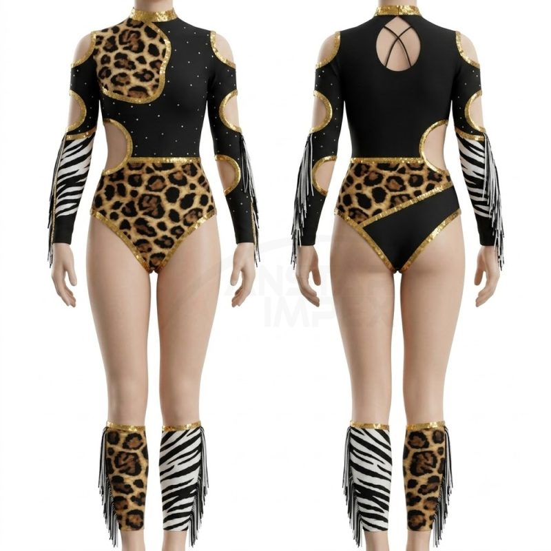 Custom Dance Leotard (ANS-LT-014) - Anstar Impex