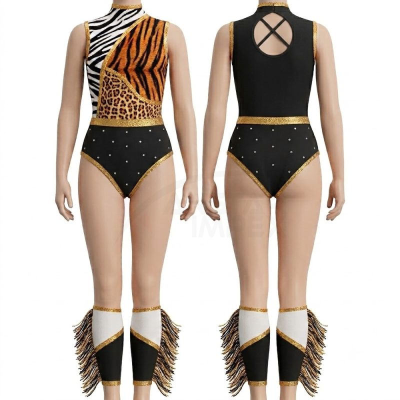 Custom Dance Leotard (ANS-LT-016) - Anstar Impex