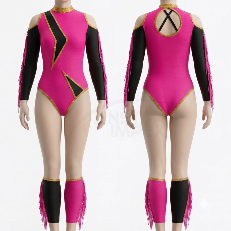 Custom Dance Leotard (ANS-LT-019) - Anstar Impex