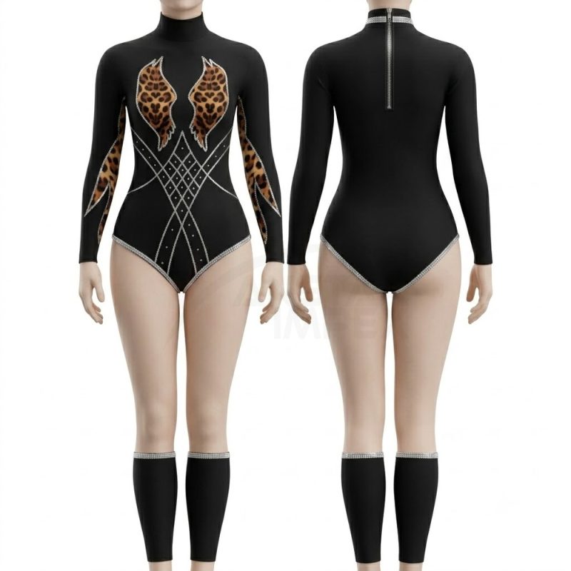 Custom Dance Leotard (ANS-LT-021) - Anstar Impex
