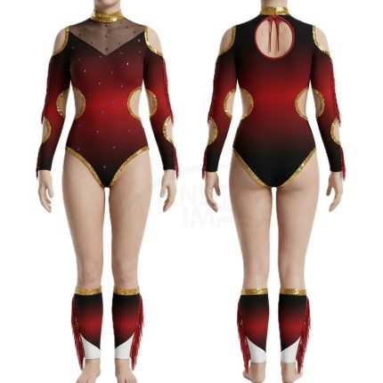 Custom Dance Leotard (ANS-LT-022) - Anstar Impex