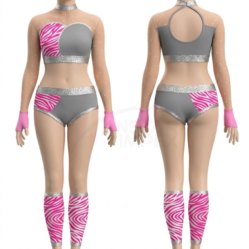Custom Dance Leotard (ANS-LT-023) - Anstar Impex