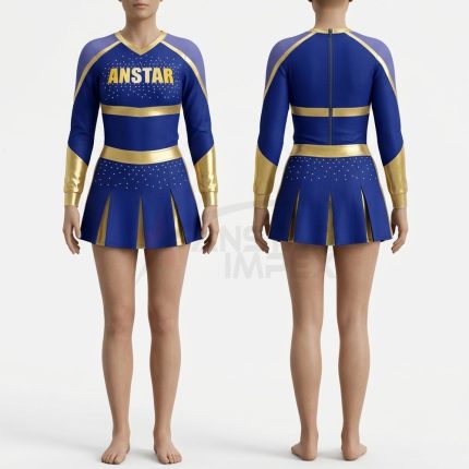 Custom Cheerleading Uniform (ANS-CL-004) - Anstar Impex