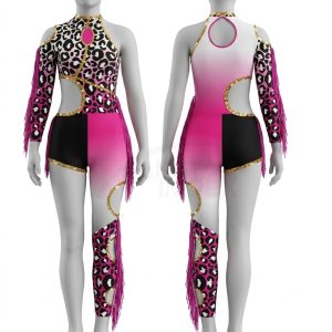 Custom HBCU Uniform ANS-HB-006 Front and Back View