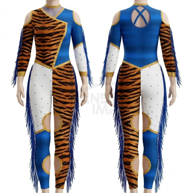 Custom Colorguard Uniform (ANS-CG-003) - Anstar Impex
