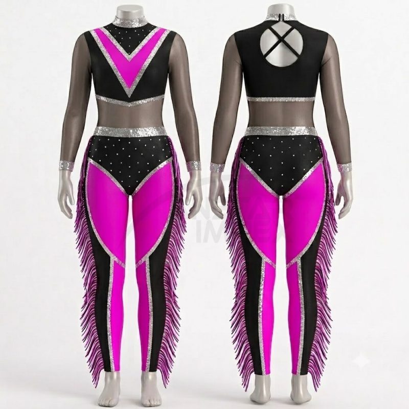 Custom Colorguard Uniform (ANS-CG-004) - Anstar Impex