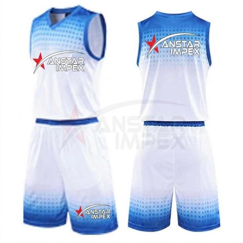 Custom Basketball Uniform (ANS-BKB-006) - Anstar Impex