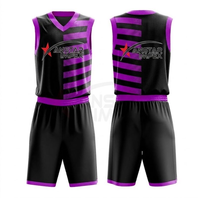 Custom Basketball Uniform (ANS-BKB-004) - Anstar Impex