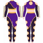 Custom Colorguard Uniform ANS-CG-006 Design Detail 1