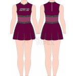 Custom Cheerleading Uniform ANS-CL-002 Design Detail 2