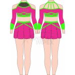 Custom Cheerleading Uniform (ANS-CL-003) - Anstar Impex