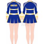 Custom Cheerleading Uniform ANS-CL-004 Design Detail 1