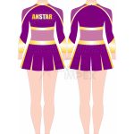 Custom Cheerleading Uniform ANS-CL-004 Design Detail 2