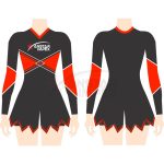 Custom Cheerleading Uniform ANS-CL-005 Design Detail 2
