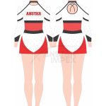 Custom Cheerleading Uniform ANS-CL-006 Design Detail 2