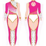 Custom HBCU Uniform ANS-HB-002 Detail 1