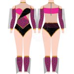 Custom HBCU Dance Uniform (ANS-HB-008) - Anstar Impex