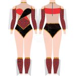 Custom Dance Leotard (ANS-LT-001) - Anstar Impex