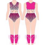 Custom Dance Leotard (ANS-LT-011) - Anstar Impex
