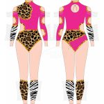 Custom Dance Leotard (ANS-LT-014) - Anstar Impex
