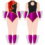 Custom Dance Leotard (ANS-LT-015) - Anstar Impex