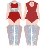 Custom Majorette Uniform (ANS-MJ-006) - Anstar Impex