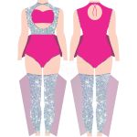 Custom Majorette Uniform (ANS-MJ-006) - Anstar Impex