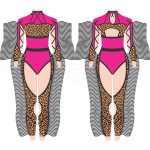Custom Majorette Uniform (ANS-MJ-008) - Anstar Impex