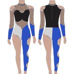 Custom Majorette Uniform (ANS-MJ-010) - Anstar Impex