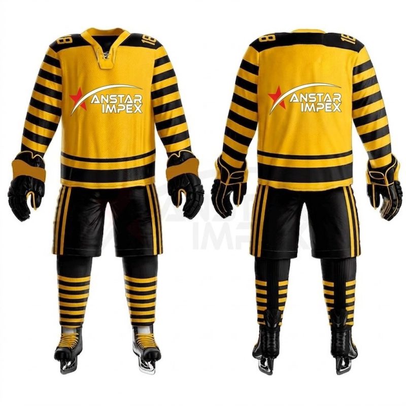 Custom Ice Hockey Uniform (ANS-HK-008) - Anstar Impex