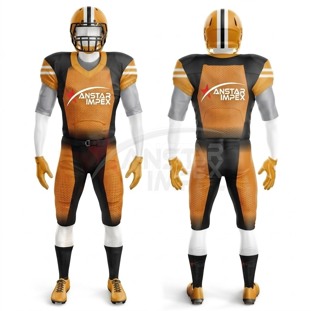 American Football Uniform – Style 5 Custom American Football Uniform (ANS-AF-006) - Anstar Impex