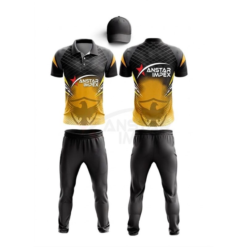 Custom Cricket Uniform (ANS-CR-006) - Anstar Impex