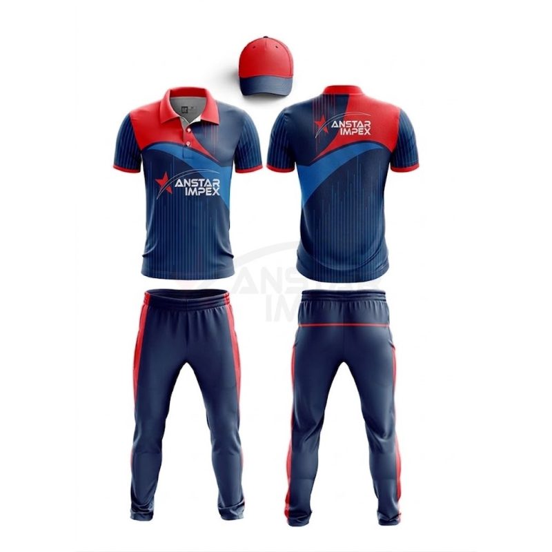 Custom Cricket Uniform (ANS-CR-013) - Anstar Impex