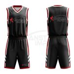 Custom Basketball Uniform (ANS-BKB-005) - Anstar Impex