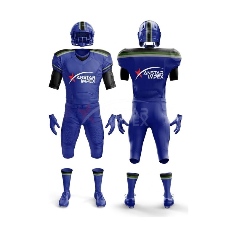 Custom American Football Uniform (ANS-AF-015) - Anstar Impex