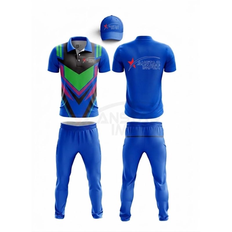Custom Cricket Uniform (ANS-CR-008) - Anstar Impex