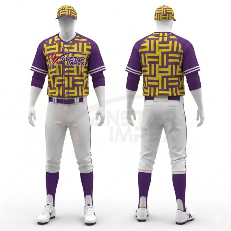 Custom Softball Uniform (ANS-SB-016) - Anstar Impex