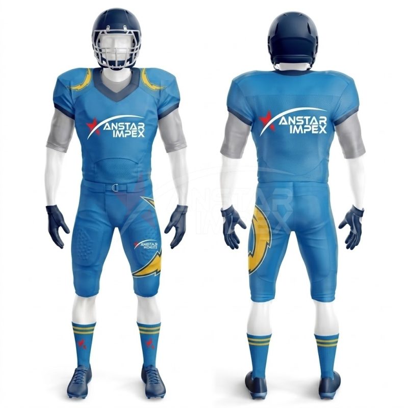 Custom American Football Uniform (ANS-AF-009) - Anstar Impex