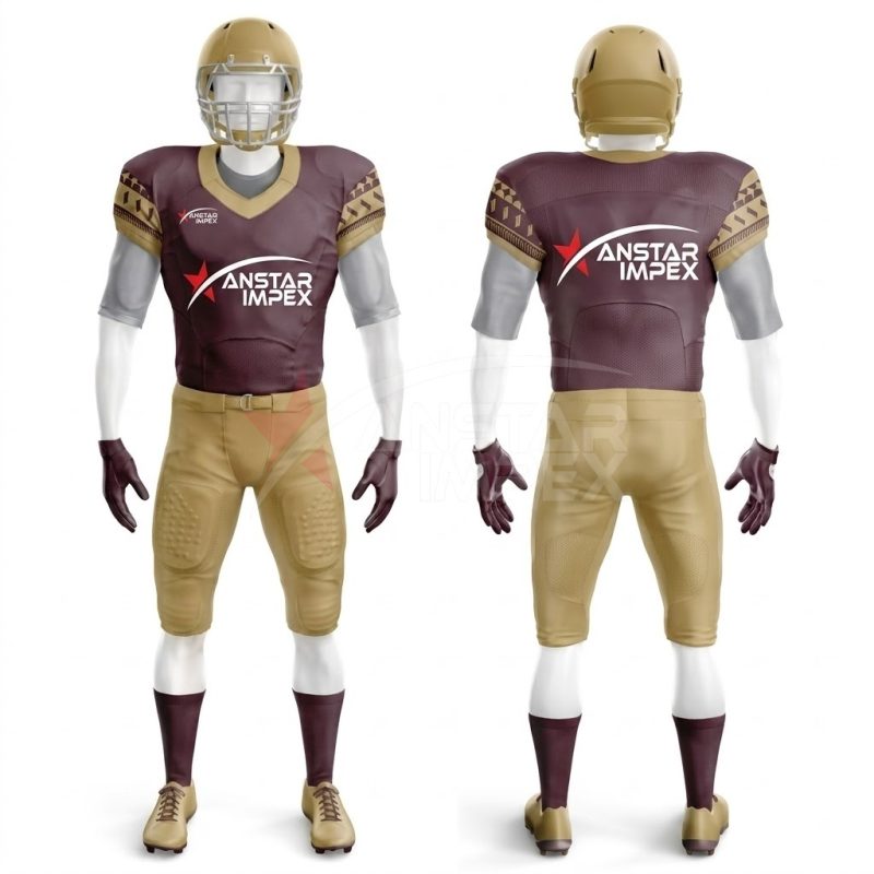 Custom American Football Uniform (ANS-AF-003) - Anstar Impex