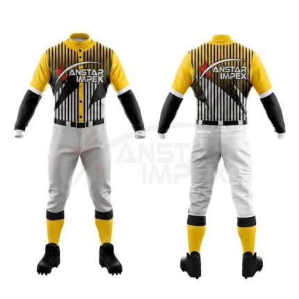 Custom Baseball Uniform (ANS-BB-004) - Anstar Impex