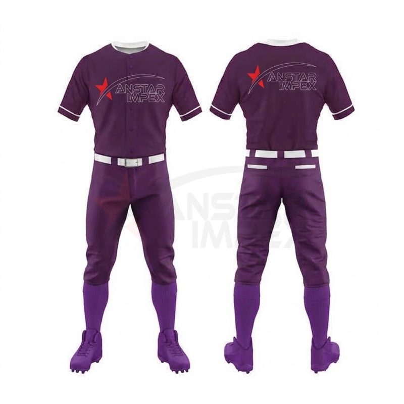 Custom Softball Uniform (ANS-SB-005) - Anstar Impex