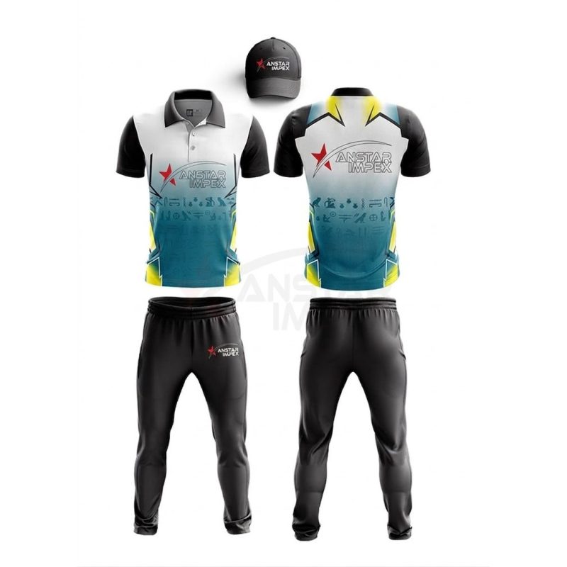 Custom Cricket Uniform (ANS-CR-005) - Anstar Impex
